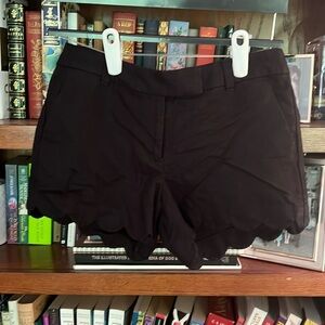JCrew linen black shorts. Size 4.